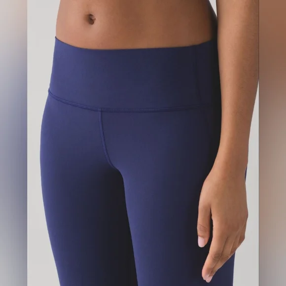Lululemon Simply Bare Un-Tight Tight Hero Blue Pre-owned Size 6 - Picture 4 of 7